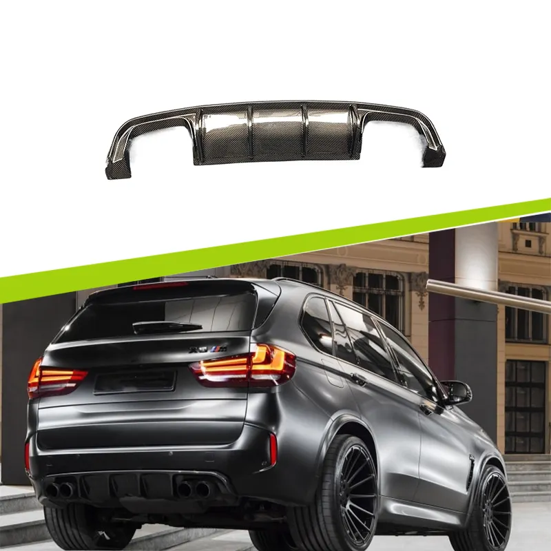 BMW X5M X6M F85 F86 Carbon Rear Bumper Lip