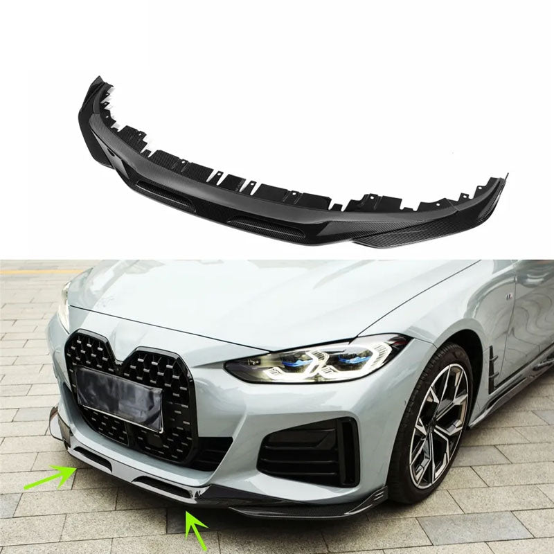 Shark Carbon Fiber Front Lip for BMW 4 SERIES G26 Sedan