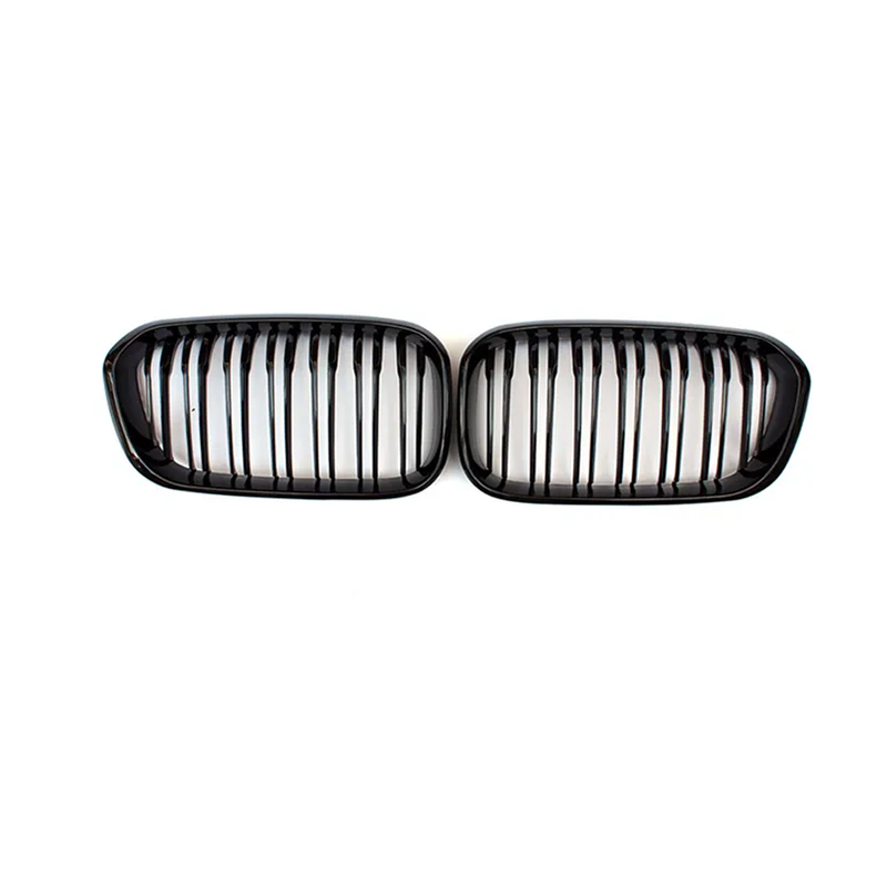 BMW F20 LCI 1 Series Double Slat Kidney Grill – Shiny Black