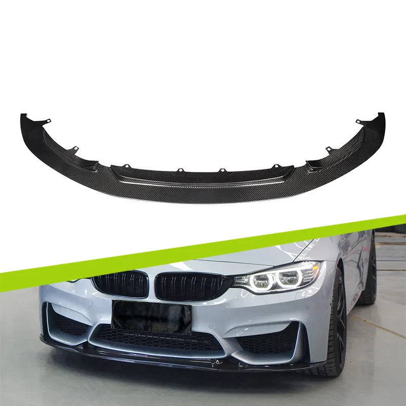 Shark Dynamic Carbon Fiber Front Lip for BMW F80 M3 F82 M4