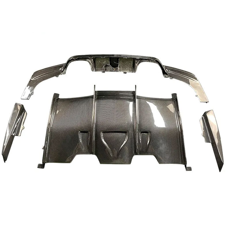 BMW F82 M4 Shark Rear Diffuser Bumper Kit