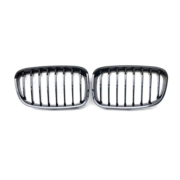 BMW F20 Single Slat Grill - Shiny Black Kidney Front Grille