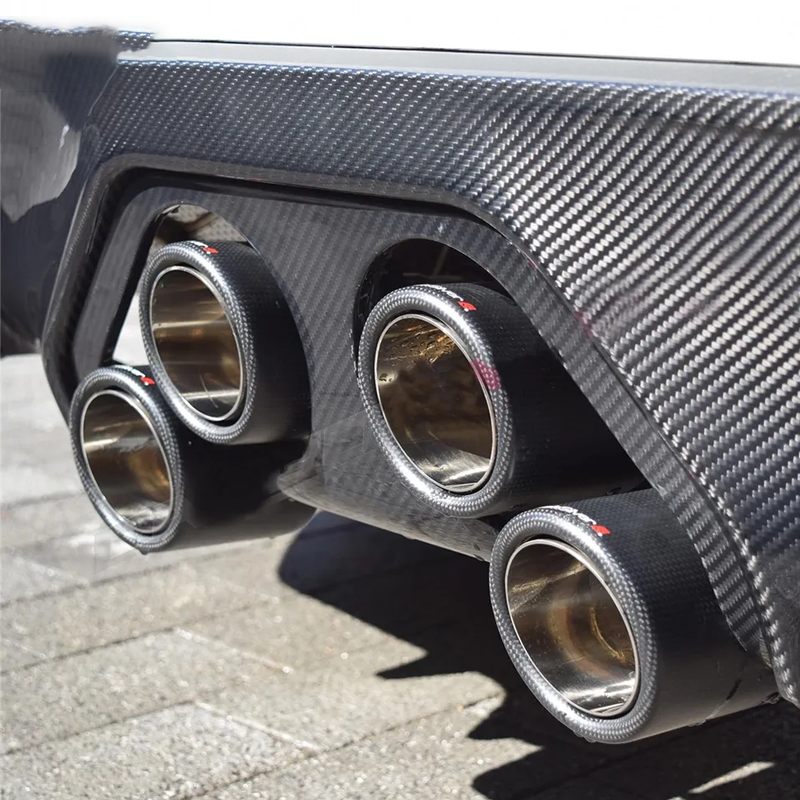 Shark Dynamic Carbon Fiber Rear Diffuser Exhaust for BMW G80 M3 G82 M4 (2021+)