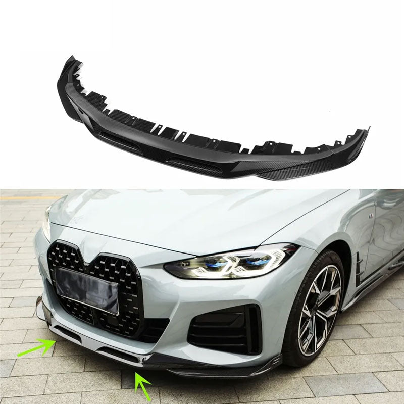 Shark Dynamic SKD Carbon Fiber Front Lip for BMW 4 SERIES G26 Sedan 2021