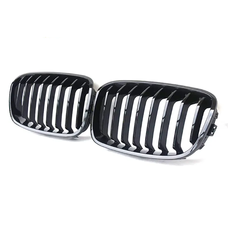 BMW F20 Single Slat Grill, Shiny Black, Pre LCI 1 Series