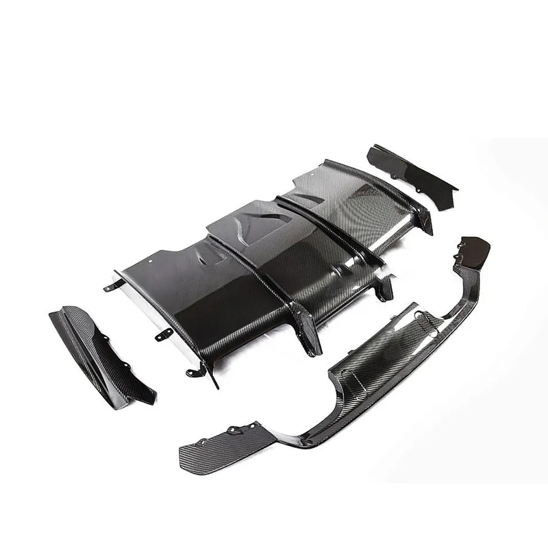 Shark Dynamic Rear Diffuser - Enhance Your BMW's Style!