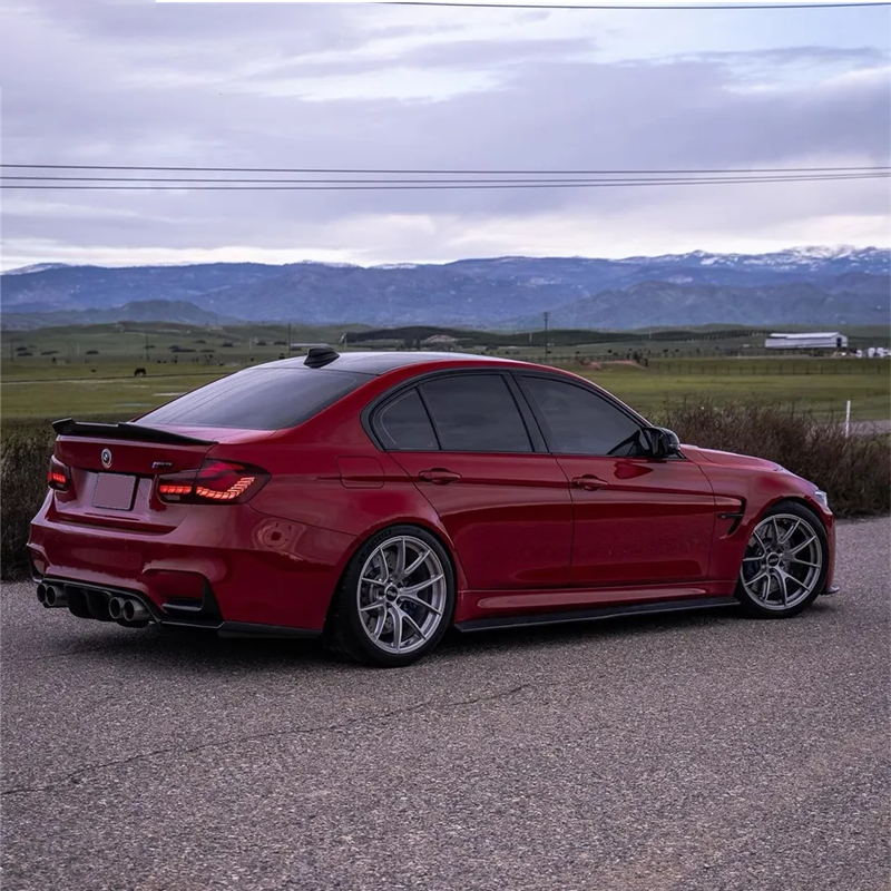 Shark Dynamic Side Skirts for BMW M3/M4 - Carbon Fiber PSM Type