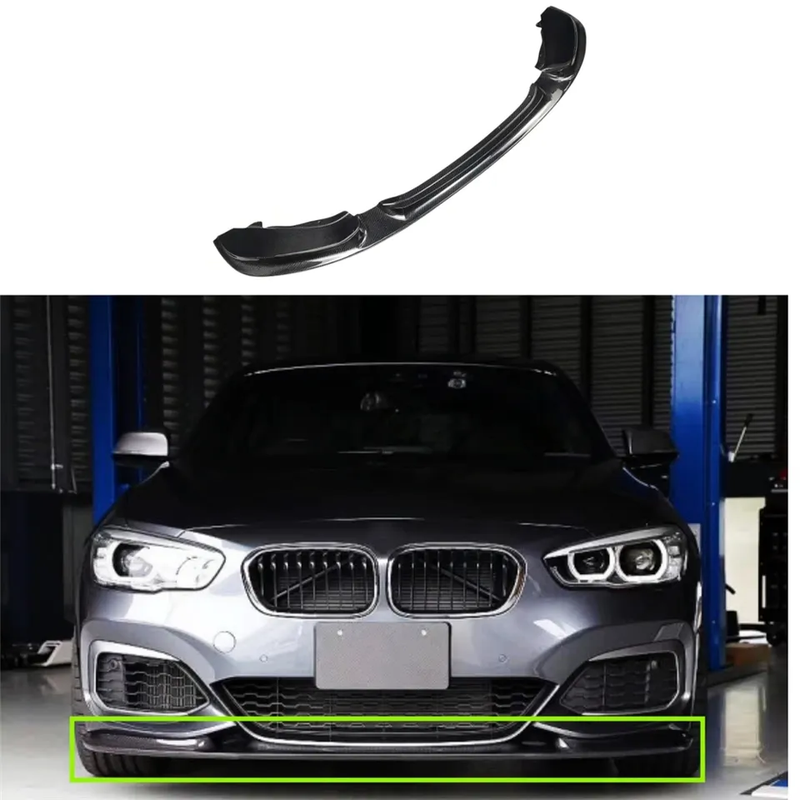 Shark Dynamic 3D Carbon Front Lip for BMW 1 SERIES F20 2015-2018 LCI