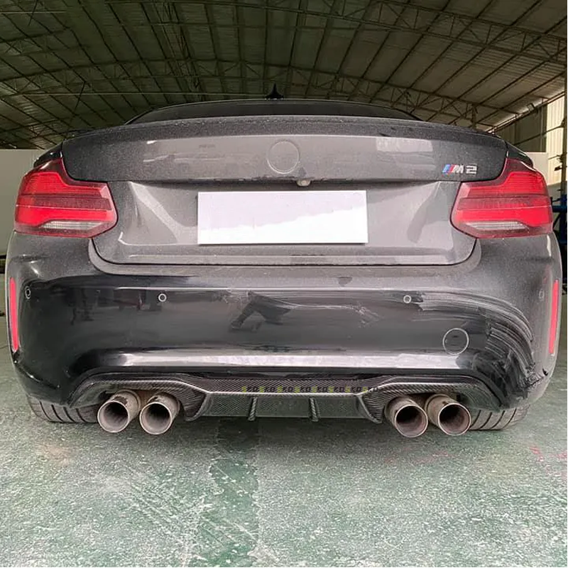 Shark Dynamic Rear Bumper Diffuser for BMW F87 M2 M2C