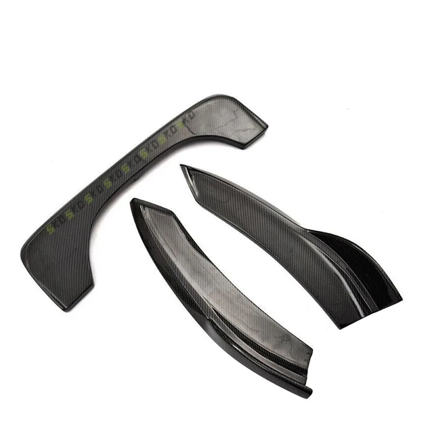 Carbon Fiber H Type Rear Splitter