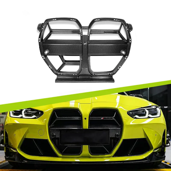 Shark Dynamic Dry Carbon Fiber CSL Front Grill for BMW M3 M4