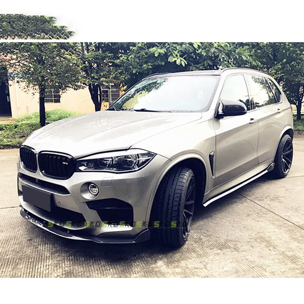 BMW X5M X6M F85 F86 2014-ON Dry Carbon Fiber Harman Type Front Bumper Spoiler Lip Body Kit