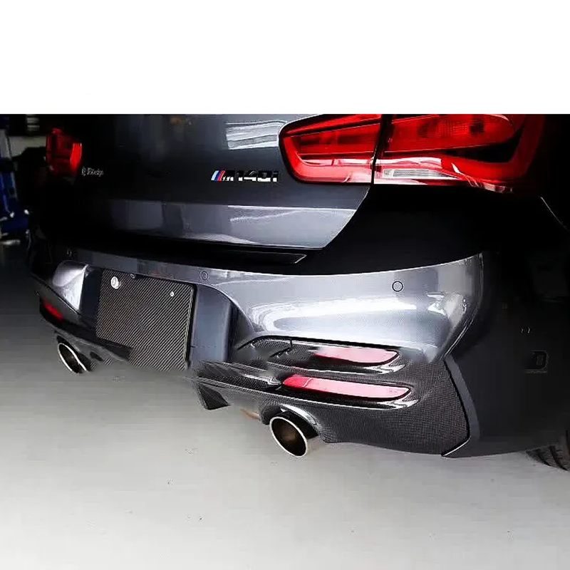 Shark Dynamic BMW 1 Series F20 2015-2018 LCI Carbon Rear Diffuser Lip