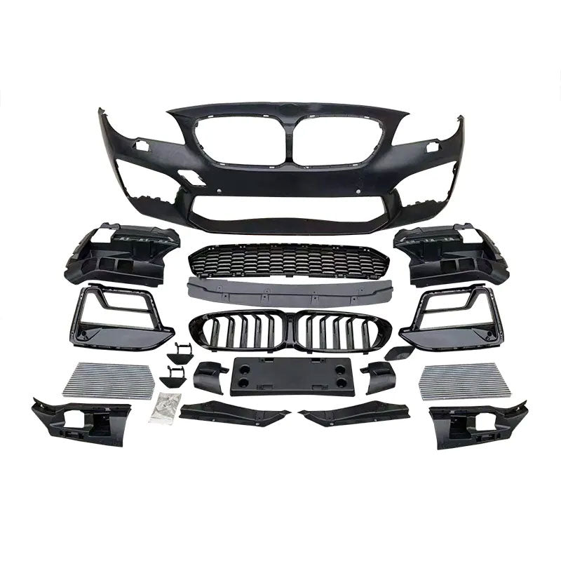 BMW F10 to G30 M5 Style Front Bumper Grille Hood Body Kit