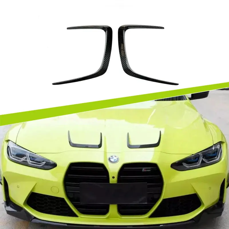 Shark Dynamic Carbon Hood Vent Trim for BMW G80 M3 G82 M4