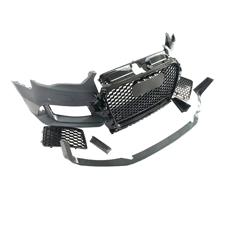 Audi A3 8V RS3 Style Grill Front Bumper Body Kit