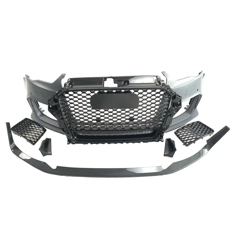 Audi A3 8V RS3 Style Grill Front Bumper Body Kit