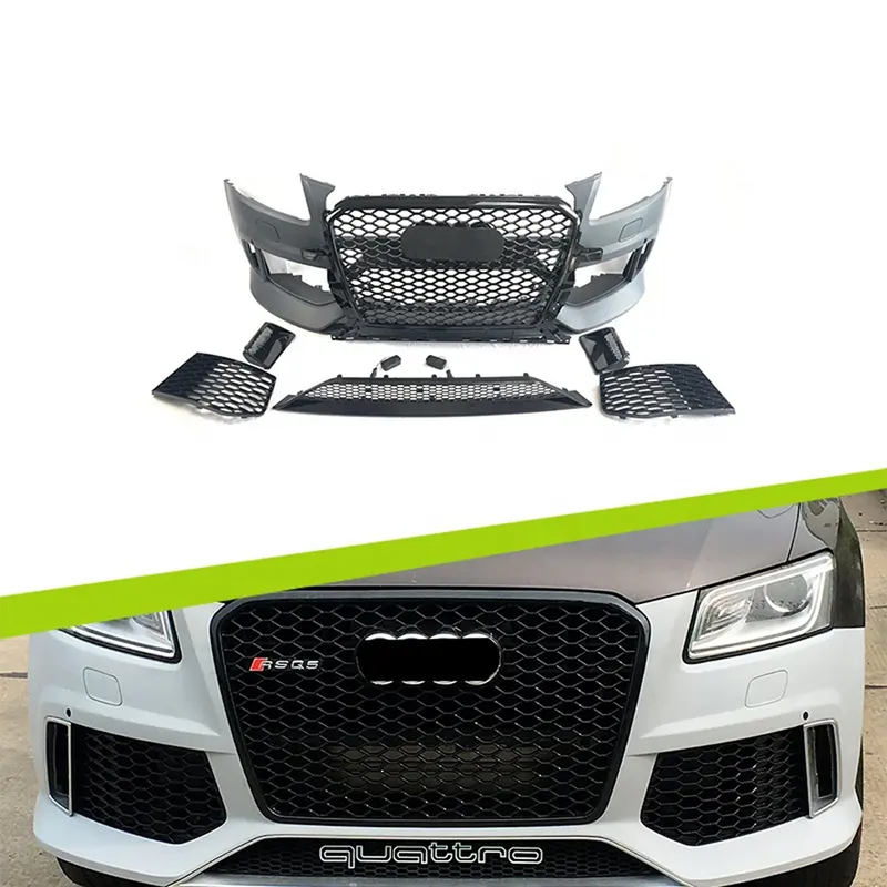 Audi RSQ5 Plastic Grey Primer Body Kits with Front Bumper Grills