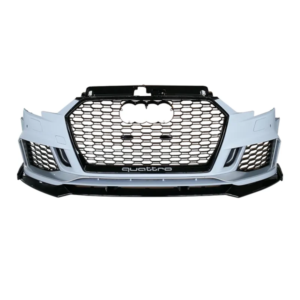 Gloss Black RS3 Body Kit Grill for Audi A3 2016-2018