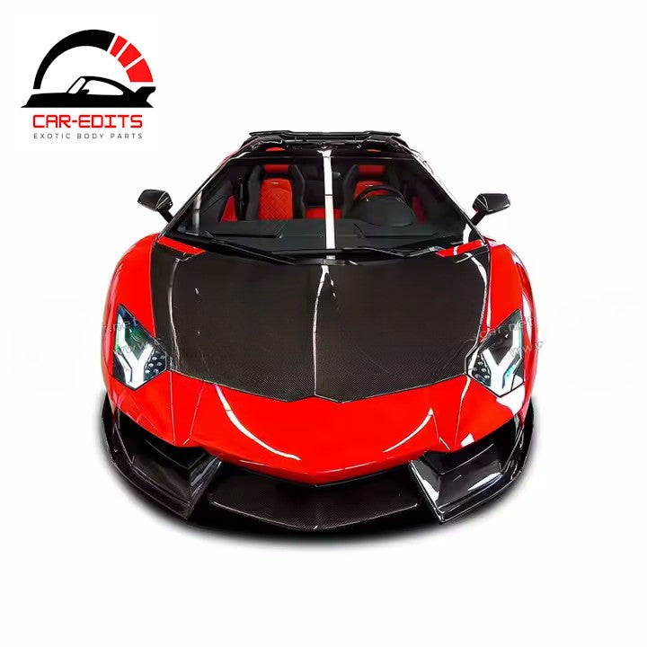 Carbon Fiber Lp700 Engine Cover Hood For Lamborghini Aventador