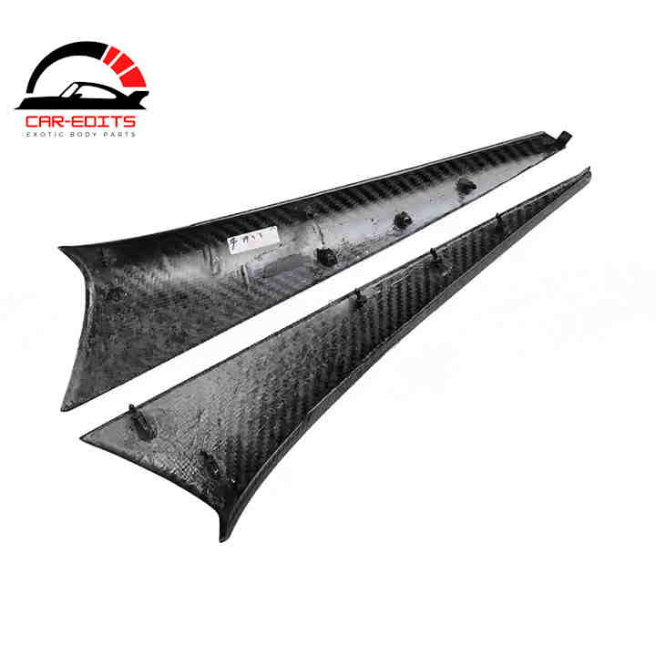 3M Adhesive Tape Carbon Fiber Car Interior Door Trim For Lamborghini Aventador LP700