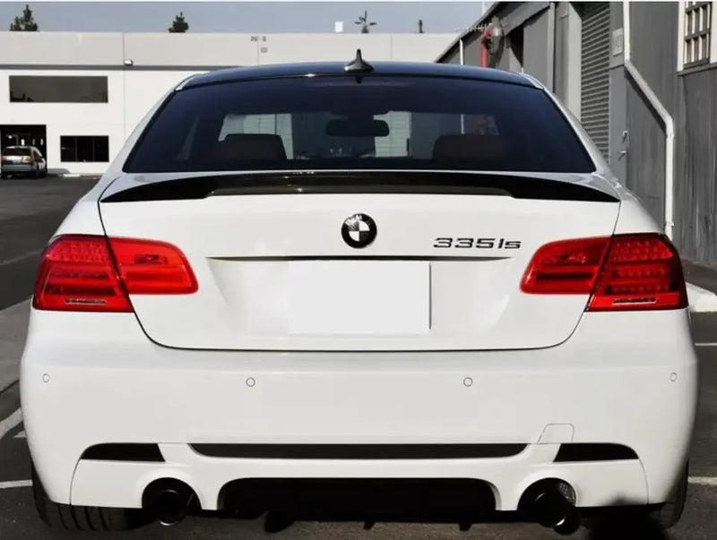 BMW E92 M3 Carbon Trunk Spoiler - MP Style Perfection!