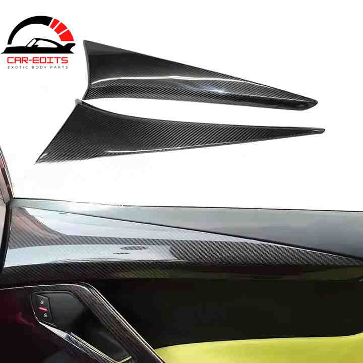 3M Adhesive Tape Carbon Fiber Car Interior Door Trim For Lamborghini Aventador LP700