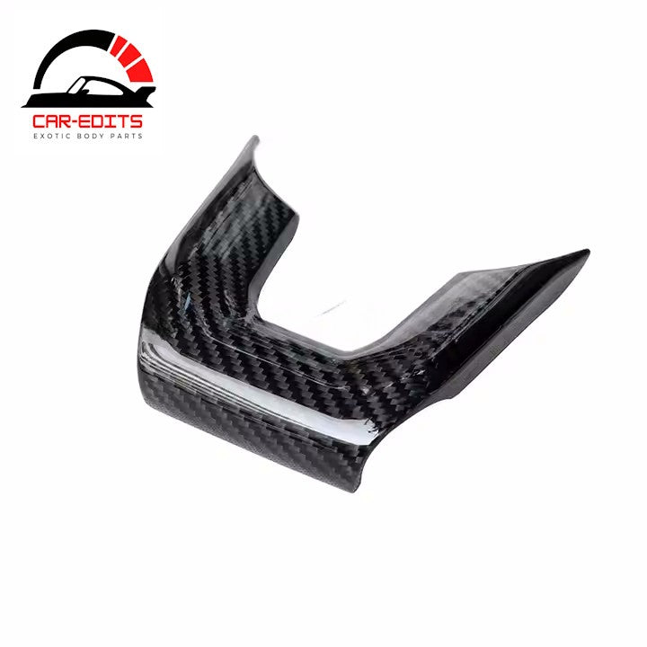 Carbon Fiber Steering Wheel Cover for Lambor URUS