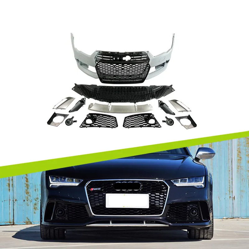 Audi A7 RS7-Style Bodykit 2016-2018: Front Bumper & Grille